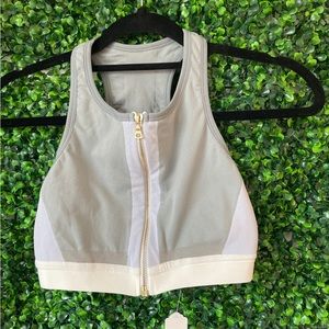 VAARA Light blue and grayish-blue sports bra - excellent used condition